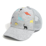 Summer Baby Boy Cap Dinosaur Mesh Kids Sun Hats for Girls Accessories Sports Travel Children Baseball Caps Adjustable 0-5Y