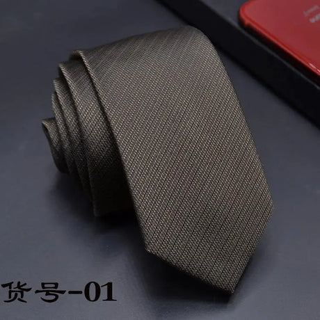 Men ties necktie Men's vestidos business wedding tie Male Dress legame gift gravata England Stripes JACQUARD WOVEN 6cm