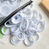50/100/30 basic black rubber band for women girls elatic classical hair band head accessories casual sport High ponytail support