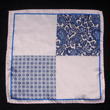 Luxury Mens Handkerchief Silk Accessories Hanky Pocket Squared Handkerchief Pocket Scarf Paisley Polka Dots Party Wedding Prom