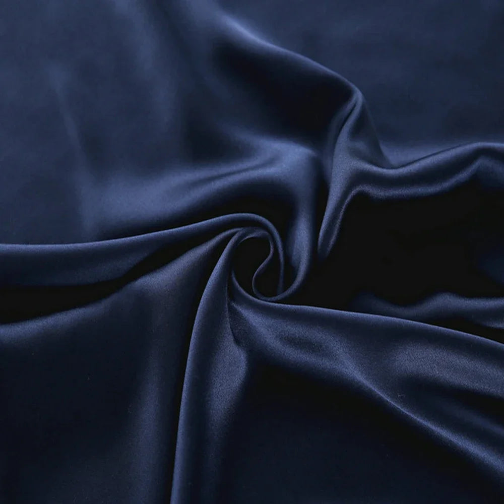 19 Momme Width 114cm 100% Pure Natural Mulberry Silk Fabric Make Clothing/Pillowcase/Eye Mask/Nightcap/Bedding/Pajamas Fabric