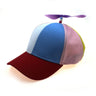 Fashion Colorful Bamboo Dragonfly Patchwork Baseball Cap Adult Kid Helicopter Propeller Funny Cotton Parent-child Snapback Hats