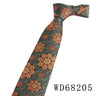 New Wedding Ties For Men Women Business Woven Floral Striped Neck Tie For Party Adult Suit Neckties For Groomsmen Gifts