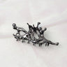 1pc Advanced metal liquid hair claws, women's hair volume, multiple discs, hair clips, hair accessories, temperament, headwear