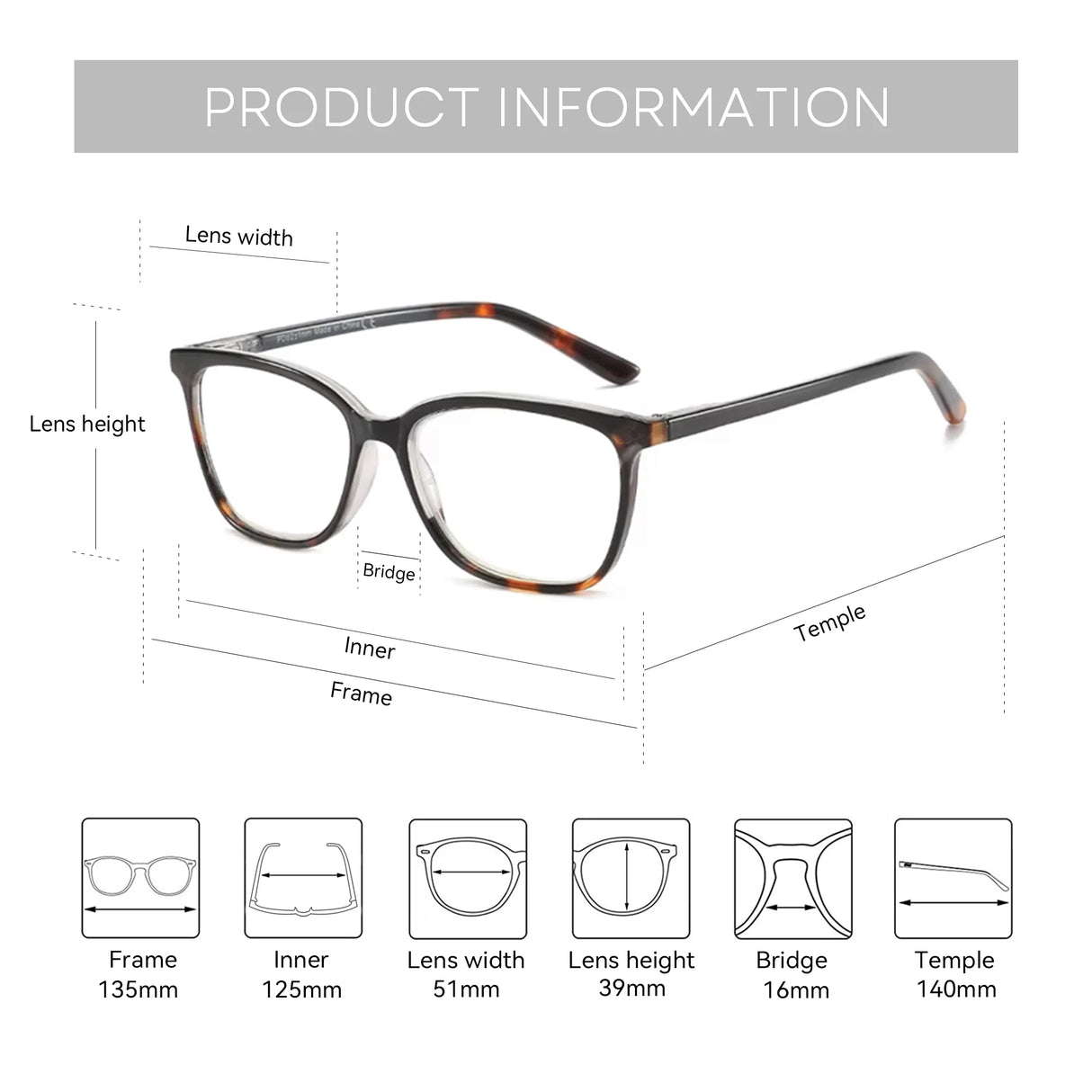 Blue Light Blocking Reading Glasses Anti Eyestrain Computer Reader Eyewear Gaming TV Eyeglasses for Women Men