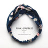 Cross elastic headband chiffon silk headband ladies headband hair accessory sports face wash
