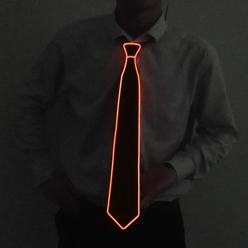 LED Acrylic Bow Tie Light up LED Men Bow Tie Luminous Bow tie Costume Men Ties DJ Dance Glow Decoration Novelty Gift LED Cravat