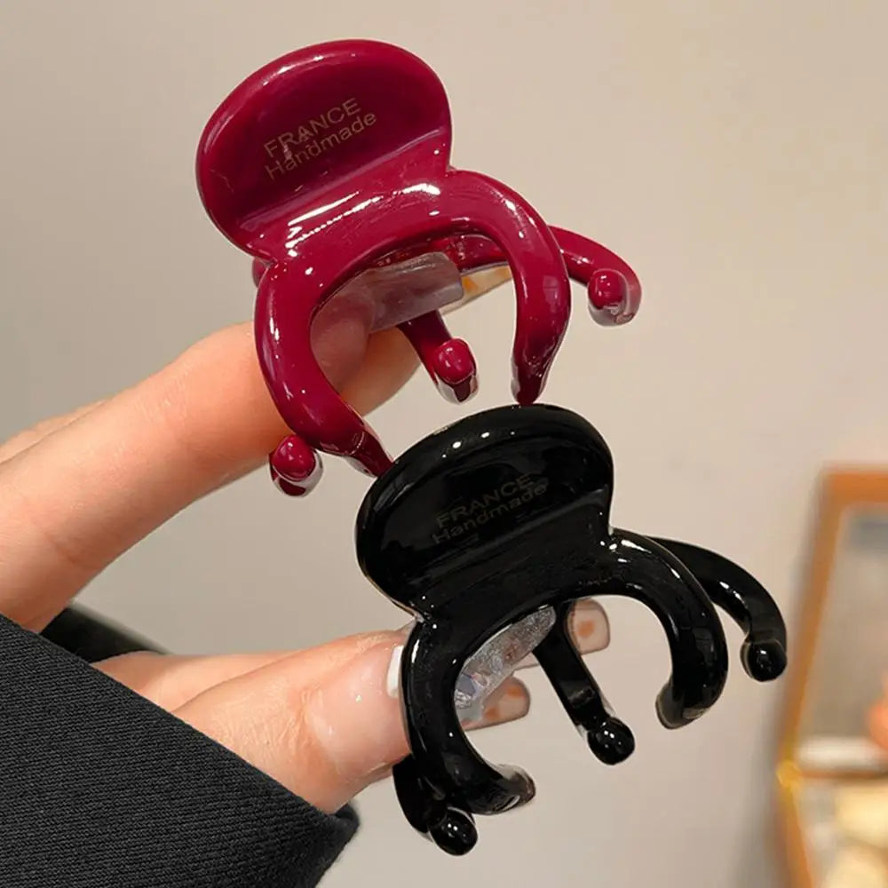 Trendy French Acetate Hair Claw Clips Retro Crab Shark Clip Elegant High Ponytail Holder Fashion Hair Accessories for Women Girl