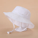 Newborn Baby Hats Boys Girls Panama Summer Kids Sun Hat Infant Beach Fisherman Bucket Hat Children Breathable Outdoor Hats