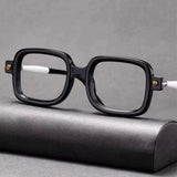 Blue Ray Blocking Anti-Blue Light Reading Glasses Eye Protection Ultralight Hyperopia Glasses Board Square Eyeglasses Office