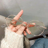 Blue Ray Blocking Anti-Blue Light Glasses Ultralight Metal Computer Goggles Eye Protection Optical Spectacle Eyeglass Office