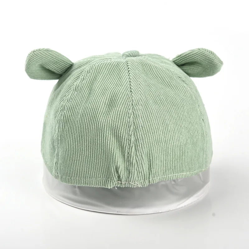 Cartoon Bear Baby Duck Tongue Hat Boy Girl Sunshade Peaked Cap Cotton Children Outdoor Visor Korean Kids Short Brim Baseball Hat