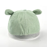 Cartoon Bear Baby Duck Tongue Hat Boy Girl Sunshade Peaked Cap Cotton Children Outdoor Visor Korean Kids Short Brim Baseball Hat