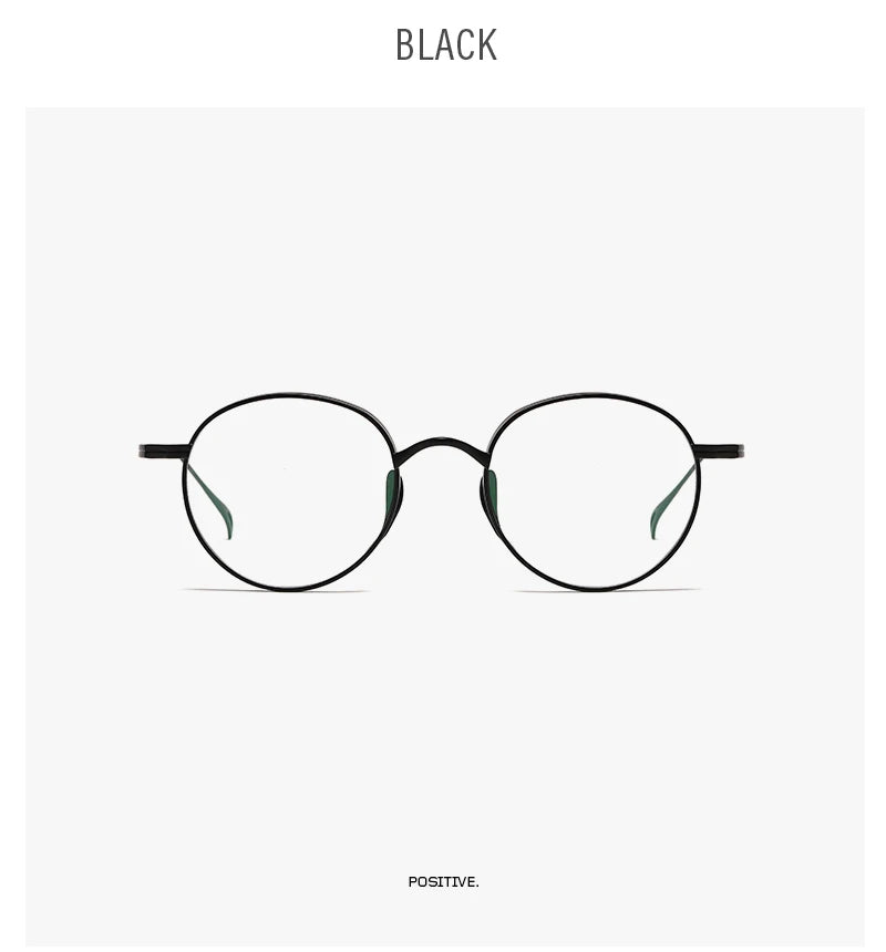 2015 Round Eyeglass Titanium Retro Square Glasses Frames Men Women Eyeglasses Frames Eyewear Business Korean Spectacles Frame