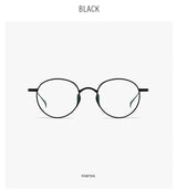 2015 Round Eyeglass Titanium Retro Square Glasses Frames Men Women Eyeglasses Frames Eyewear Business Korean Spectacles Frame