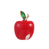 Christmas brooch apple snowflake bow cane candy ice cream gift pine cone pin men and women accessories