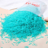 500/1000/2000pcs Girls Black Disposable Rubber Band Hair Ties Headband Children Ponytail Holder Bands Kids Hair Accessories