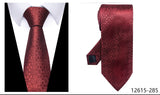 100% Silk Brand Purple Tie Men Necktie High Quality Mix Colors Silk 7.5 cm Gravatas Accessories Wedding April Fool's Day
