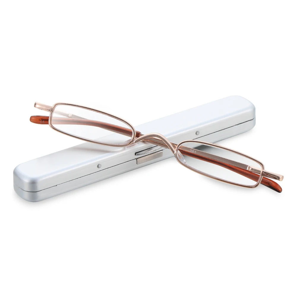 Elderly Slim Small Mini Portable Presbyopia Eyeglasses Reading Glasses Resin Lens Vision Care Hyperopia Eyewear Spectacles