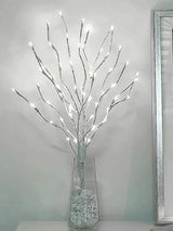 1 PC White Birch Branch Light LED Festive Lights Battery Operated For Christmas Party Wedding Decoration Twig Outdoor Lights