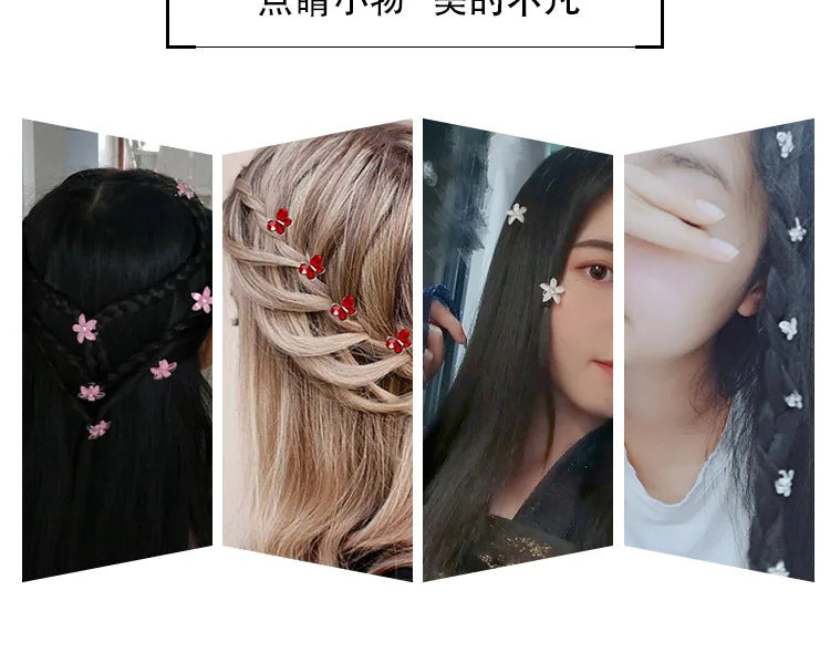 Hair Accessories Clip Pinzas Para El Cabello Butterfly Bands Girls Cheveux Korean Kids Fashion Cute Mollette Capelli Hairclips