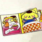 Sanrio Quiet Book Kuromi Cinnamoroll My Melody Handmade DIY Children's Toys Development Hands on Ability Girl's Birthday Gift
