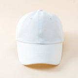 Kids Snap Back Baseball Cap Solid Color Spring Summer Hip Hop Boy Hats Sun Caps Adjustable Breathable Outdoor Travel Kids Hats