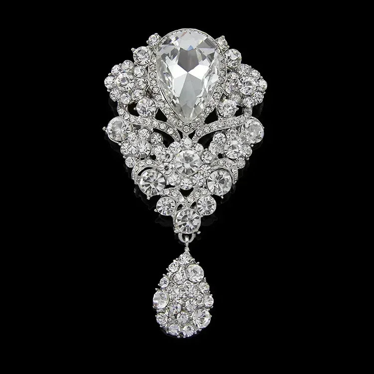 New Luxury Rhinestone Bow Tie High-end Gift Men and Women's Fashion Korean British Business Banquet Bowtie Men's Wedding Jewelry