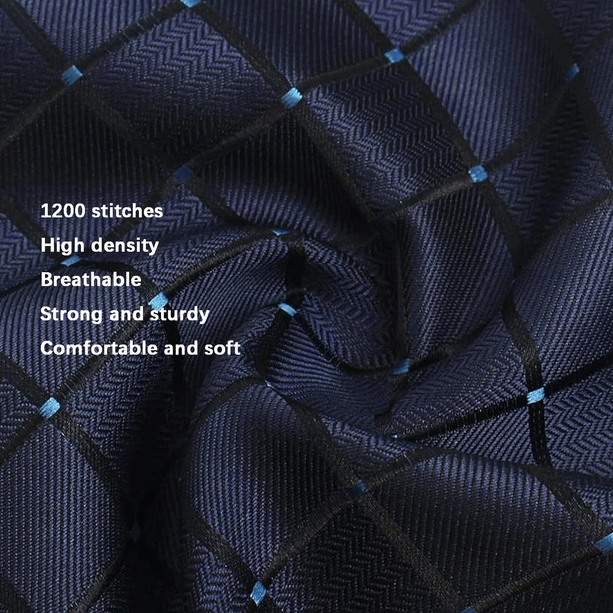 Classic 100% Silk Men's Ties In Gift box 8cm Plaid Dot Striped Business Necktie Handkerchief Cufflinks Wedding Party Tie Set