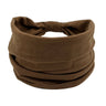 Headwrap Solid Color Knot Wide Headbands for Women Soft Cotton Sports Elastic Hair Bands Accessories Yoga Bandana Bandage
