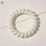 High Elasticity Telephone Coil Hairbands Women Spiral Hair Ties Girls Hair Rings Rope Solid Color Hair Accessories Gum Scrunchy