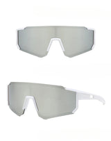 New Style Wrap-around Fashion Sports Glasses For Men And Women,Mirrored,Reflective Lenses,Outdoor Activities Like Cycling,Skiing