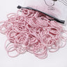 50PCS Macaron Rubber Band Hairband Headband High Elastic Durable Hair Ring Tied High Ponytail Women's Kids Hair Headwear