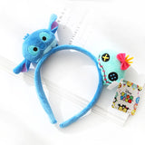Mickey Minnie Ears Headband Cartoon Animal Plush EARS COSTUME Hallowmas Headband Cosplay Plush Gift Doll Girls Party Hair band
