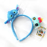 Mickey Minnie Ears Headband Cartoon Animal Plush EARS COSTUME Hallowmas Headband Cosplay Plush Gift Doll Girls Party Hair band