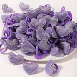 20pcs Kids Elastic Hair Bands Girls Plush Ball Rubber Band For Children Sweets Scrunchie Hair Ties Clip Baby Hair Accessories