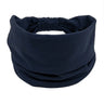 Headwrap Solid Color Knot Wide Headbands for Women Soft Cotton Sports Elastic Hair Bands Accessories Yoga Bandana Bandage