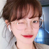 Blue Ray Blocking Anti-Blue Light Glasses Ultralight Metal Computer Goggles Eye Protection Optical Spectacle Eyeglass Office