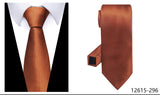 100% Silk Brand Purple Tie Men Necktie High Quality Mix Colors Silk 7.5 cm Gravatas Accessories Wedding April Fool's Day