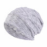 Unisex Men Women Beanie Cotton Night Sleep Cap Bonnet Chemo Hat Headwear Turban Baggy Hair Care Nightcap Pullover Hat Solid Colo