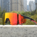 1 Lens NRC Cycling Sunglasses UV400 TR90 Sports Bicycle Glasses MTB Mountain Bike Fishing Hiking Riding Eyewear for Men Women