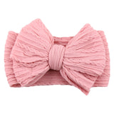 Baby Girl Bows Headband Newborn Turban Hairbands Kids Red Head Band Outdoor Toddler Children HeadWrap Hair Accessories