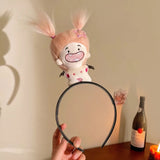 Ratatouille Hairband Cute Headband Kawaii Plush Hair Accessory Color Doll Wide-Brimmed Hairpin Creativity Headdress Gift
