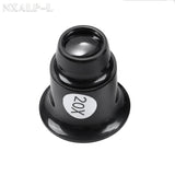 4/Set 3X 5X 10X 15X 20X Eyeglass Magnifier Eye Loupe Lens Portable Eyepiece Process Operation for Watchmaker Watch Repair Tools