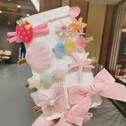 New In Sweet Candy Cartoon Elements Hair Accessories For Girls Kids Cute Hairpins Child Headdress
