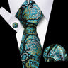 Men Neckties Tie Classic Handkerchiefs Plaid Necktie Cufflinks For Men Blouse Business Wedding Accessories Woman Collar Man Gift