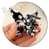 Retro Butterfly Hair Clips Back Of The Head Hair Claws Sweet Coiled Hairpin Women Lady Girl Headwear Hair Styling Tools