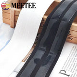 1/2Meters 5cm Silicone Nylon Elastic Bands Non-slip Webbing Tapes For Clothes Garment Rubber Ribbons DIY Belt Sewing Accessories