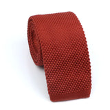 Leisure Knit Tie Fashion Skinny Striped Narrow Slim Neck Ties For Men Woven Knitted Cravat Colourful Warm Designer Necktie Gifts