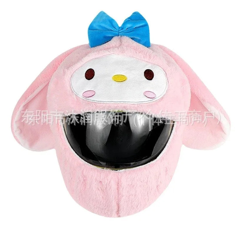 Festival Cartoon Hat Cap Motorcycle Helmet Cover Innovative Bicycle Helmet Cover Outdoor Fun Personalized Christmas Demon Devil